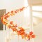 6 Pack Fall Decor - Maple Leaf Garland, Autumn Leaves Hanging Vine for Porch, Mantle, Fireplace, Front Door